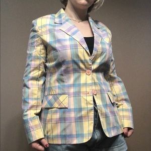 Vintage plaid blazer❣️